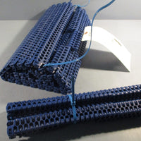 Intralox 2400 Ser Radius Flush Grid Acetal Blue Belt 16" Wide 10ft Length 378539