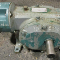 Reliance Electric 56CG21A Gear Reducer 7916723MY 1/3HP 11/2" Shaft Dia