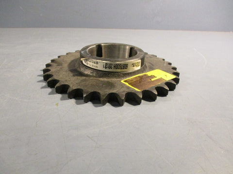 Martin 60BTB30H Single row Roller Chain Sprocket 30 teeth 2 " Bore
