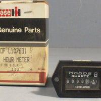 CNH Industrial L107631 Electrical Hour Meter Instrument Gauge Hobbs Quartz 85045