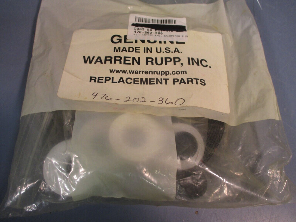Warren Rupp Wet End Kit for Sandpiper Pump, Diaphragm Repair Kit 476-2 ...