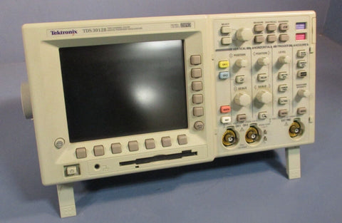 Tektronix TDS 3012B Digital Phosphor Oscilloscope 100 MHz DPO w/ 3EMBD & 3COMP