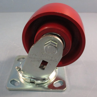 Hamilton 4" SS, Swivel Caster Wheel 4" Dia x 2" Wd Rectangle No Brake B-00188-55