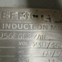 Toshiba B0056FGF2ZAR 3-Phase Induction Motor 5/3HP 1160/965RPM 1-7/16" Shaft Dia