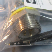 Lot 5 Hubbell RM1004PA001 Linkosity Male Receptacle Straight 10A, 600VAC NIB