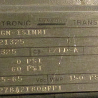 Foxboro Electronic Transmitter 821GM IS1MN1 MWP 150 PSI