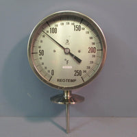 REOTEMP Thermometer 0-250 DEG F 12724-T02