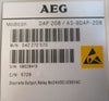 AEG Modicon DAP 208 / AS-BDAP-208 Output Relay 8x24VDC 230VAC 042-272-570