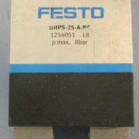 Festo DHPS25ANC Parallel Gripper 1254051 8 Bar Max Pressure