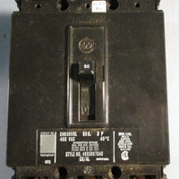 Westinghouse EHB3050L Circuit Breaker 3-Pole 50 A 480 VAC NOS