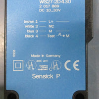 (2 Pack) Sick WS/WE27-2F430 Photoelectric Switch 10-30VDC WE27-2F430 WS27-2D430