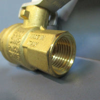Parker V520P8 Brass Ball Valve 600 WOG NEW Lot of 2
