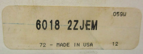 SKF 6018-2ZJEM Radial Deep Groove Ball Bearing  90mm ID 140mm OD 24mm W