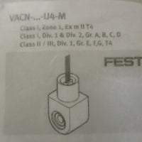 Festo VACNNK1110.5U4M Solenoid Coil 8029146 24VDC