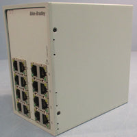 Allen Bradley 1783US16T Unmanaged Ethernet Switch Stratix 2000 Ser A 5060Hz