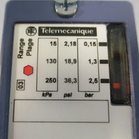 Telemcanique XMLA002A2S11 Pressure Switch 36.3 PSI 240V 1.5A IP66