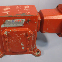 Grove Gear TM12623 Gear Reducer Flexaline 20:1 Ratio 2.39 input HP right output