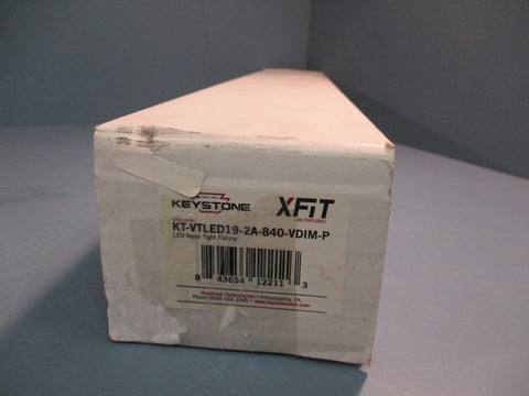 KEYSTONE KT-VTLED19-2A-840-VDIM-P Vapor Tight Fixtures with 4000K LED Display