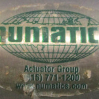 Numatics 1500D0203A04 Pneumatic Cylinder 3" Stroke 7/16"  Shaft Dia