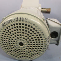 NISSEI CORP/GTR 3PHASE INDUCTION MOTOR 0.75KW 220V 50:1 RATIO H2LM32R50075