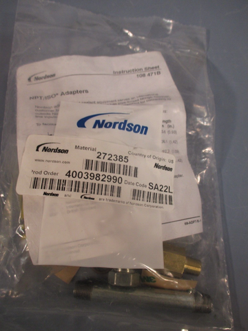 NORDSON INSULATION KIT NPT/ISO* ADAPTERS 272385