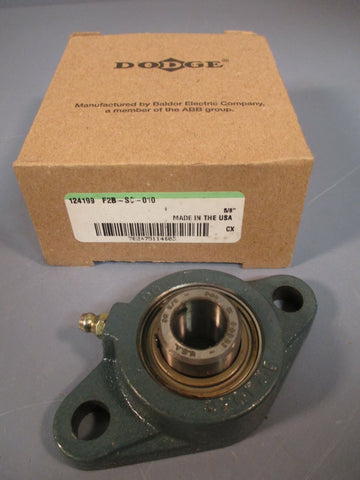 DODGE FLANGE MOUNT BEARING 5/8" 124199F2BSC010