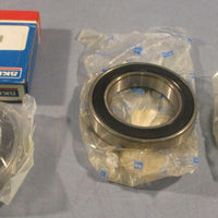 6012 Deep Groove Ball Bearing Mixed Lot of 3 SKF 6012 2RSJEM Koyo 6012RS NBH