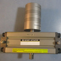 SMC NCRA1BW50180C Pneumatic Rotary Actuator 9/16" Shaft Dia.