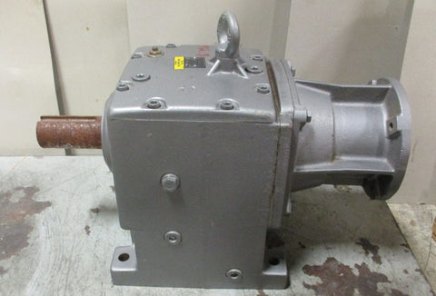 Nord SK 63 N210TC Gear Reducer 77.46:1 Ratio, 32745 LbIn Torque, 23 RPM Output