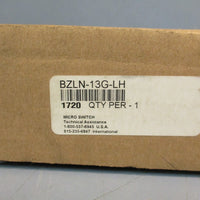 Honeywell Micro Switch BZLN-13G-LH 1720 Limit Switch 10A-125 or 480VAC