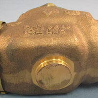 Invensys VB-7253-000-4-10 Hydronic Globe Valve 5-3/8" Length Brass Two-Way