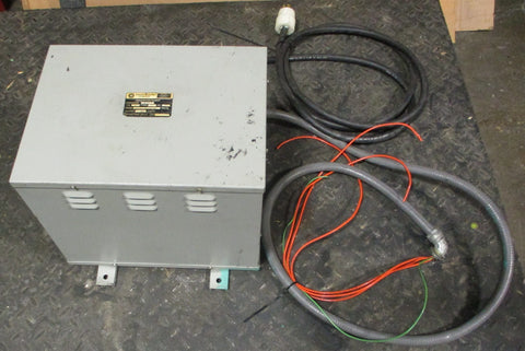 Forest Electric Company XW-81 Autotransformer 20KVA 3PH 60Hz 200-240V Input