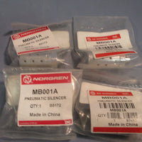 Lot of (4) Norgren Pneumatic Silencer MB001A
