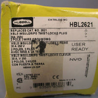 HUBBELL TWIST LOCK PLUG HBL2621