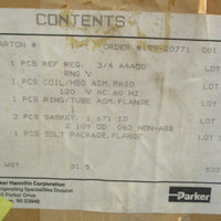 Parker A4AOS Pilot Operated Refrigerant Pressure Regulator 400 PSIG Max