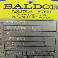 Baldor VM8005T 2Hp 1725Rpm 3Ph Industiral Electric Motor  Used