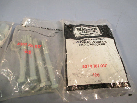 Warner Electric Accessory Mounting Studs (Lot of 3) 5370101075 & 5370 101 017