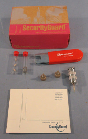 Phenomenex KJ0-4282 SecurityGuard Guard Cartridges Kit Complete