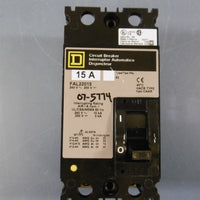 Square D FAL22015 Circuit Breaker 15A 240 V