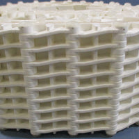 Intralox 900 Series White Conveyor Belt 3.2" W x 5.3910' L 10.8" Spacing 60 Rows
