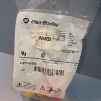 ALLEN BRADLEY 800FPMT64 PUSHBUTTON OPERATOR TWIST RELEASE RED JUMBO MUSH SER A