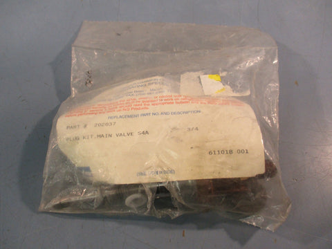 PARKER MAIN VALVE S4A PLUG KIT 3/4 Part# 202037 SEALED KIT
