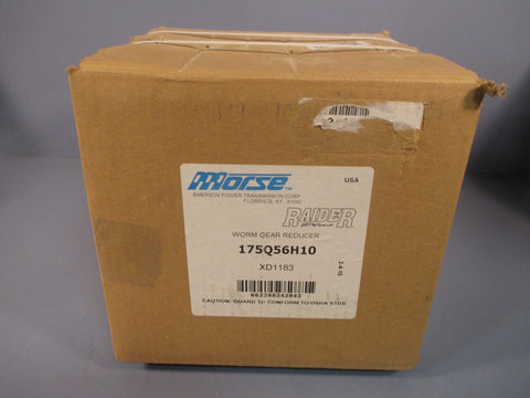 Morse Raider Worm Gear Reducer XD1183 Ratio 10:1 56C 175Q56H10