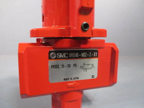 SMC Lock Out Relief Valve 15150 PSI VHS40N02ZX1