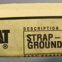 CAT 0324320 Grounding Straps 25 in Length 0.50 in Bore 1.04 in Width Lot of 2