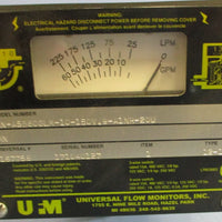 Univeral Flow Monitors MNASB60GLM10150V.9A1NR20U Flow Meter Type 1213