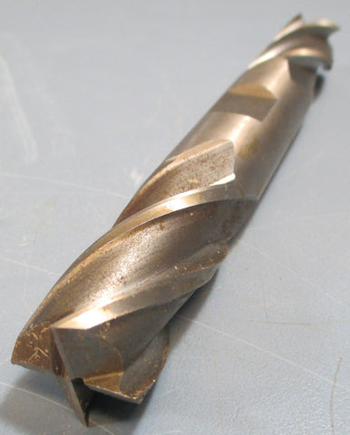 Putnam Double End Mill Cutter, 3/4", Cobalt, LD=4.081, 4FL, USA