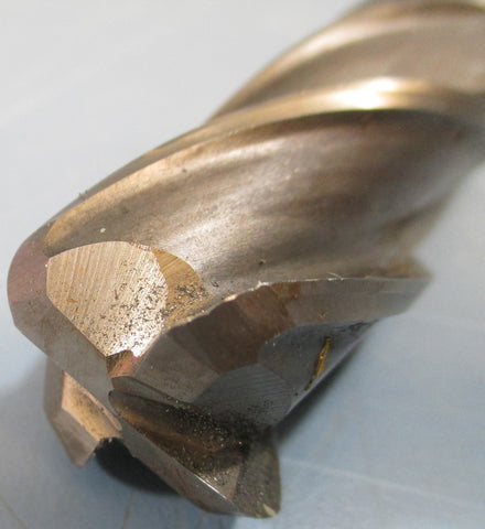 Putnam Rounded Edge End Mill Cutter, 1", Cobalt, LD=5.441, 4FL, USA