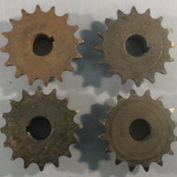 Martin 40BS16 Keyed Bore Sprocket 3/4" Bore 16 Teeth Size 40 Lot of 4