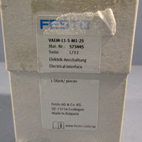 FESTO 573445 Electrical Interface VAEML1SM125